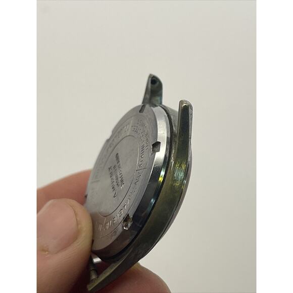 Vintage Muralt Mechanical Hand Wind Bronze Colored Dial Swiss Watch Runs - Picture 7 of 8